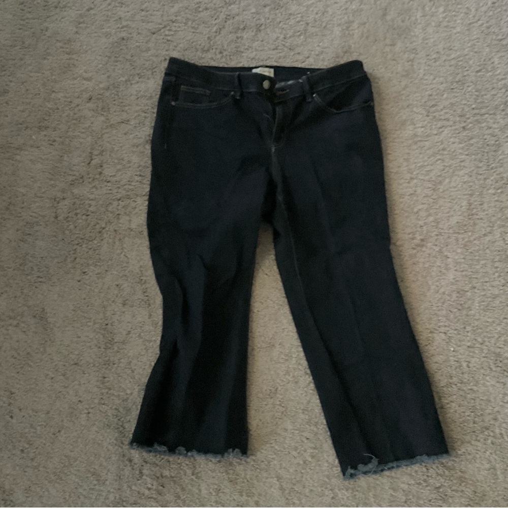 Lane Bryant Dark Ankle Jeans